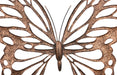 Phillips Collection Home Decor Phillips Collection Butterfly Wall Art, LG, Copper/Black, Metal