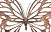 Phillips Collection Home Decor Phillips Collection Butterfly Wall Art, LG, Copper/Black, Metal