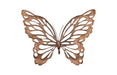 Phillips Collection Home Decor Phillips Collection Butterfly Wall Art, LG, Copper/Black, Metal