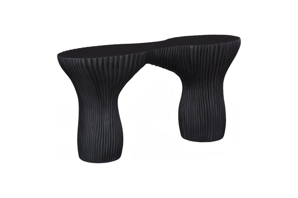 Phillips Collection Home Decor Phillips Collection Cadence Console Table, Black Stone