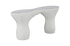 Phillips Collection Home Decor Phillips Collection Cadence Console Table, White Stone