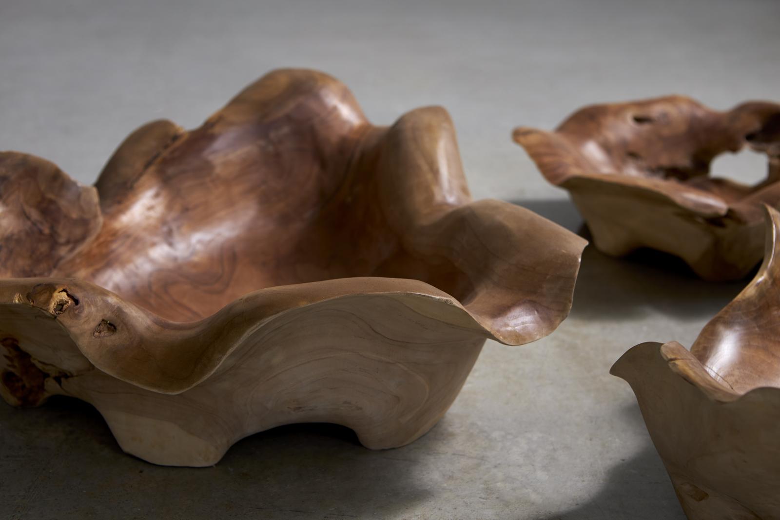Phillips Collection Home Decor Phillips Collection Carving Bowl, Natural, Large