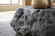 Phillips Collection Home Decor Phillips Collection Cast Boulder Coffee Table, Charcoal Stone, Large