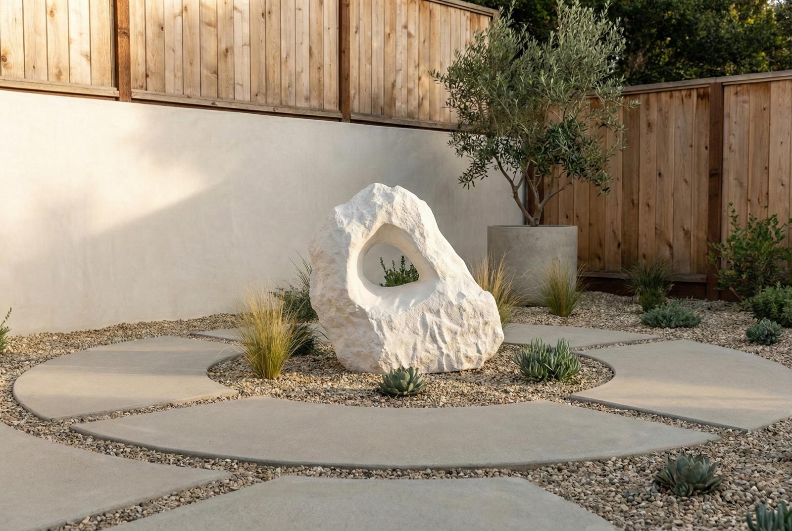 Phillips Collection Home Decor Phillips Collection Cast Cheese Stone Sculpture, Small, Roman Stone