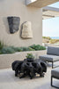 Phillips Collection Home Decor Phillips Collection Cast Coffee Table, Round, Charcoal Stone