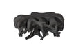 Phillips Collection Home Decor Phillips Collection Cast Coffee Table, Round, Charcoal Stone