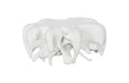 Phillips Collection Home Decor Phillips Collection Cast Coffee Table Round, White Stone