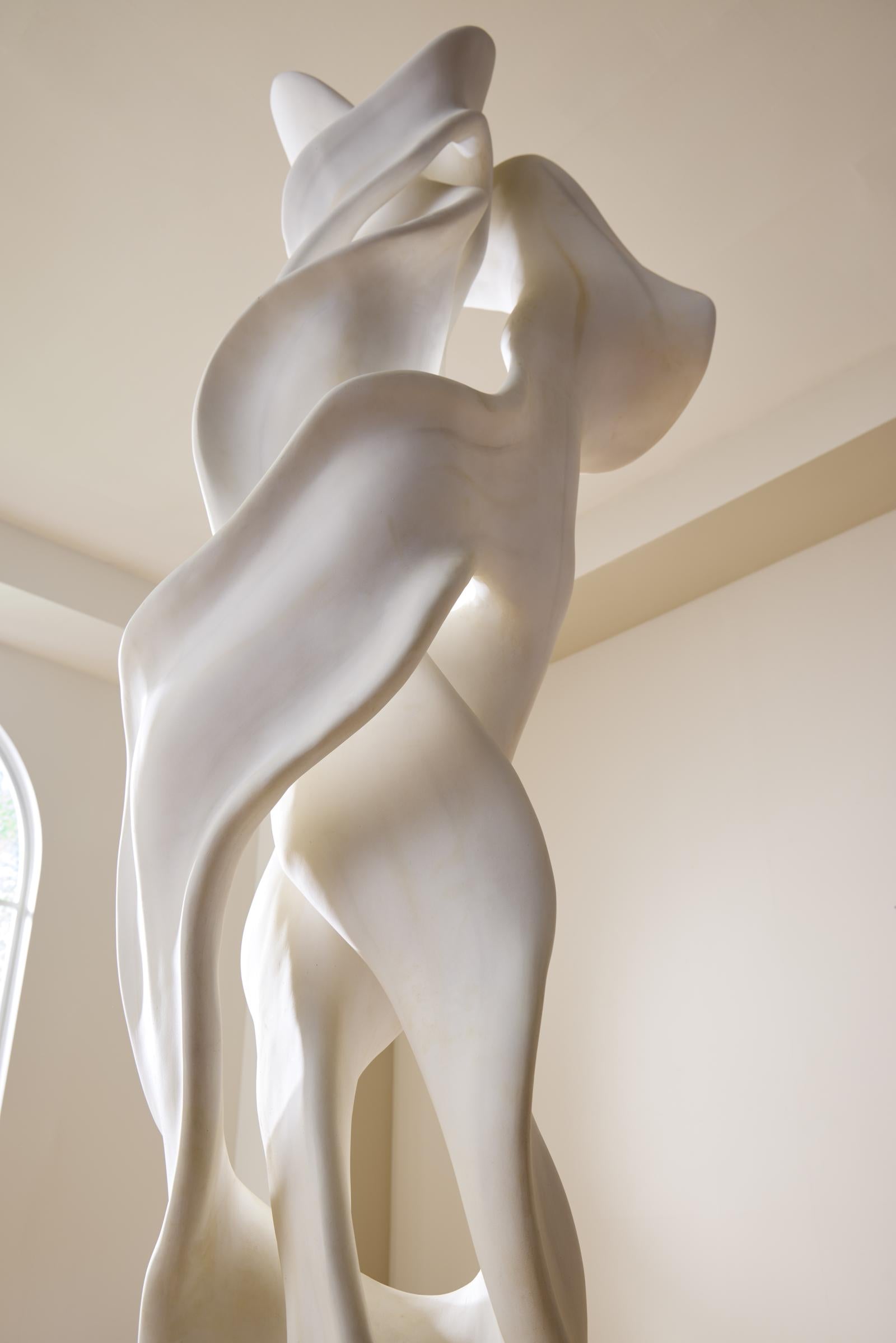Phillips Collection Home Decor Phillips Collection Cast Dancing Sculpture, Coupé, Faux Bleached