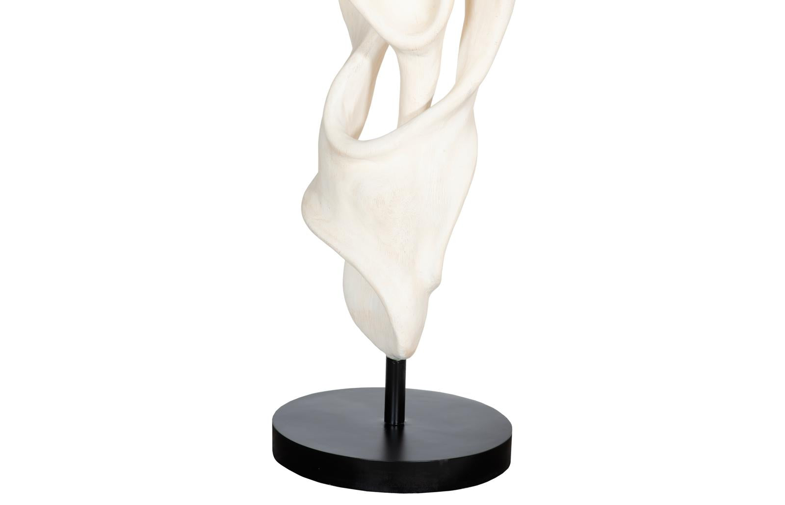 Phillips Collection Home Decor Phillips Collection Cast Dancing Sculpture, Coupé, Faux Bleached