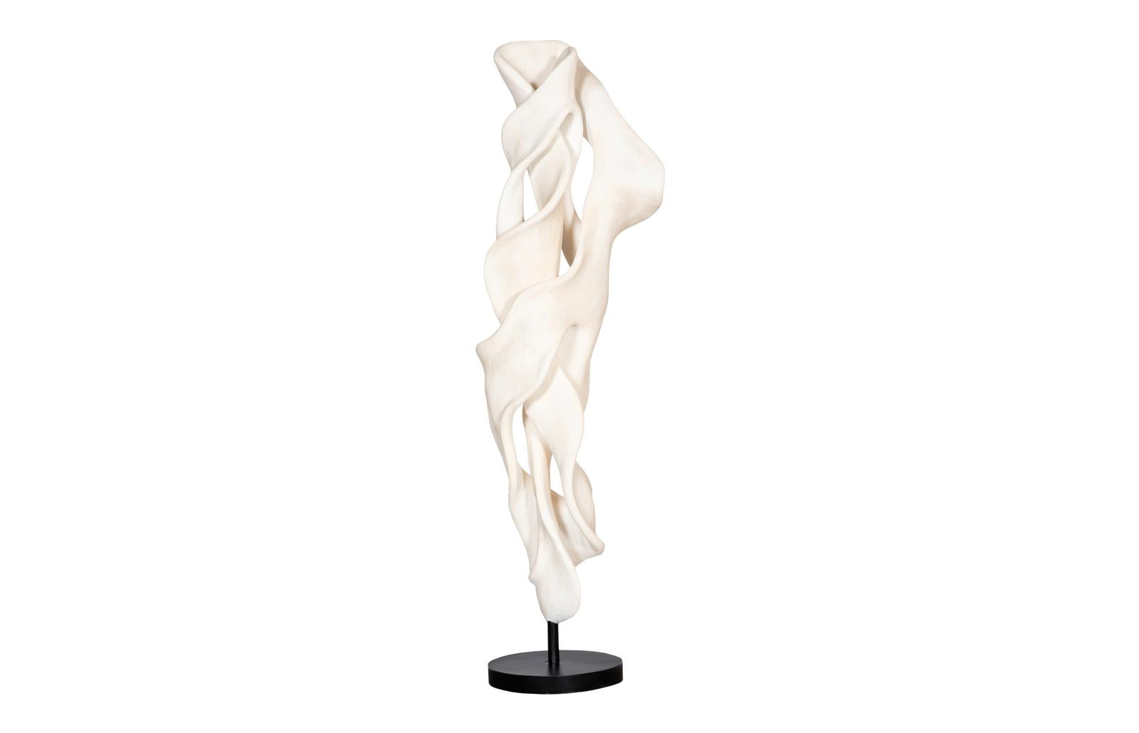 Phillips Collection Home Decor Phillips Collection Cast Dancing Sculpture, Coupé, Faux Bleached