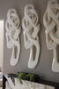 Phillips Collection Home Decor Phillips Collection Cast Dancing Wall Sculpture, Passé, Faux Bleached
