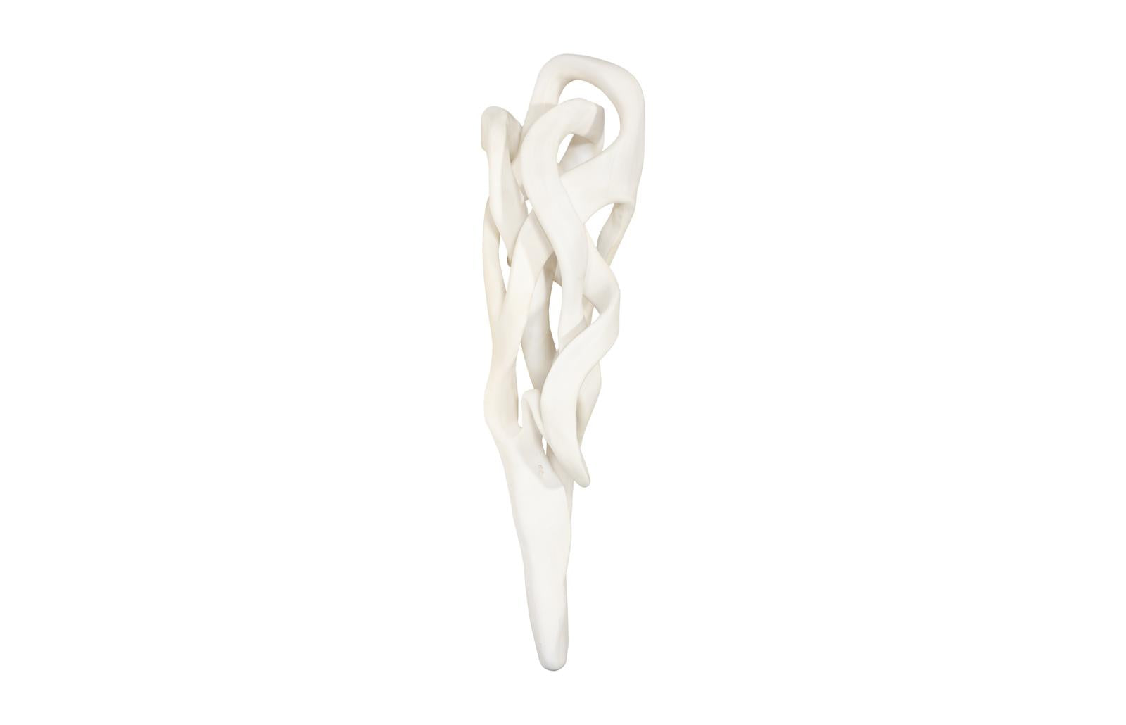 Phillips Collection Home Decor Phillips Collection Cast Dancing Wall Sculpture, Passé, Faux Bleached