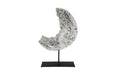 Phillips Collection Home Decor Phillips Collection Cast Eroded Wood Circle on Stand, Silver Leaf, Assorted