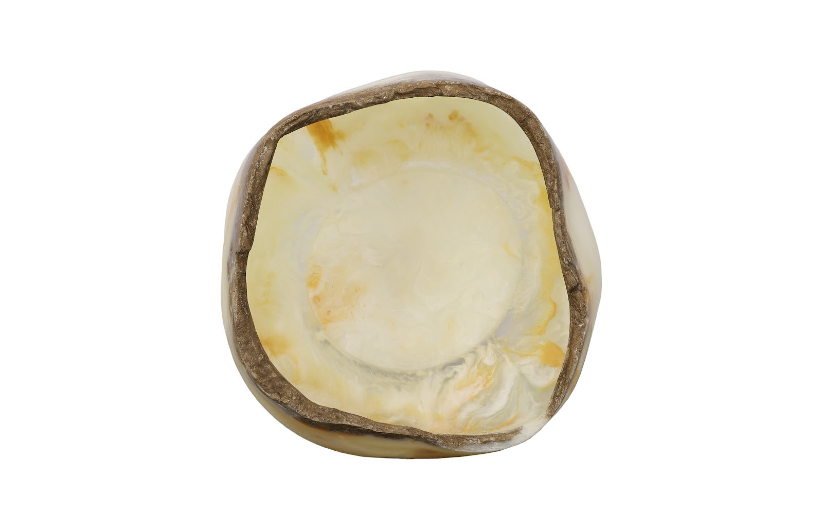 Phillips Collection Home Decor Phillips Collection Cast Onyx Bowl, White Cloud
