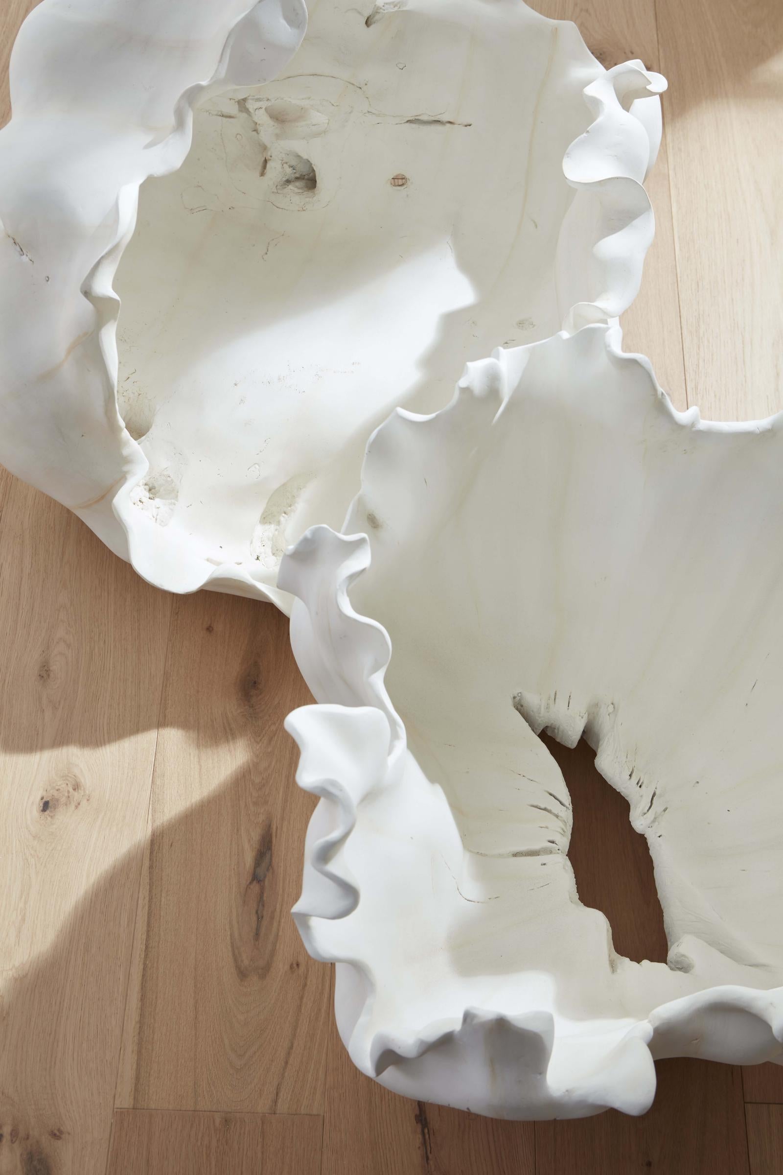 Phillips Collection Home Decor Phillips Collection Cast Root Bowl, Closed, Faux Bleached