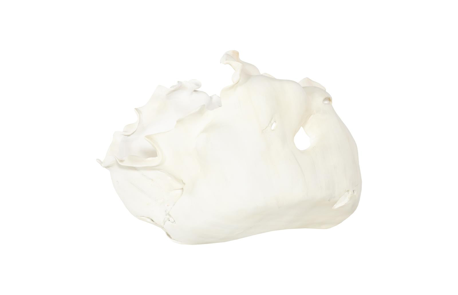 Phillips Collection Home Decor Phillips Collection Cast Root Bowl, Open, Faux Bleached