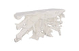 Phillips Collection Furniture Oversized LTL - Rate to be Quoted Phillips Collection Cast Root Console Table, Gel Coat White