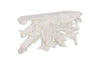 Phillips Collection Furniture Oversized LTL - Rate to be Quoted Phillips Collection Cast Root Console Table, Gel Coat White