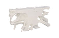 Phillips Collection Furniture Oversized LTL - Rate to be Quoted Phillips Collection Cast Root Console Table, Gel Coat White