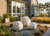Phillips Collection Home Decor Phillips Collection Cast Root Floor Ball, LG, Roman Stone