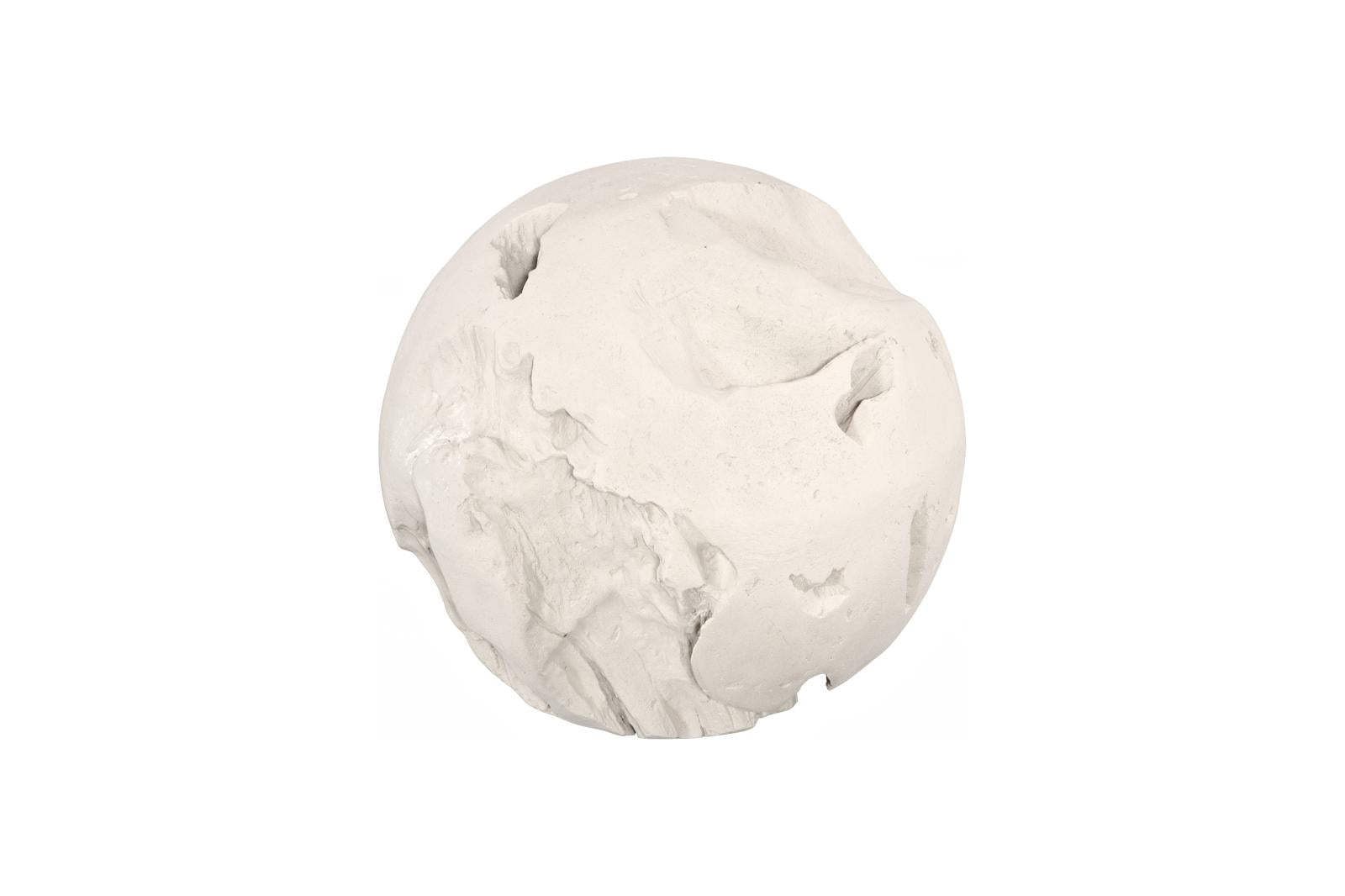 Phillips Collection Home Decor Phillips Collection Cast Root Floor Ball, LG, Roman Stone