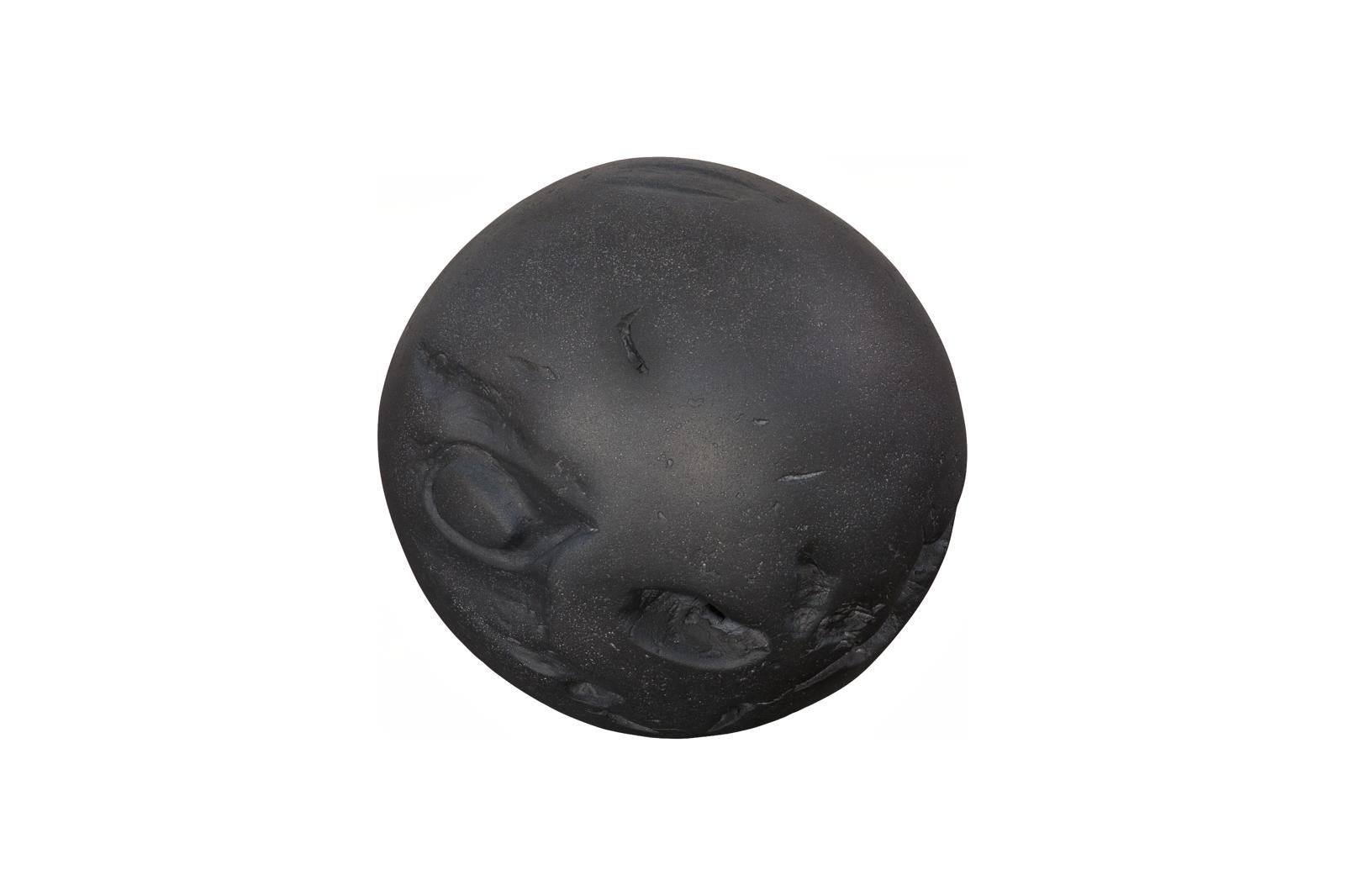 Phillips Collection Home Decor Phillips Collection Cast Root Floor Ball, MD, Charcoal Stone