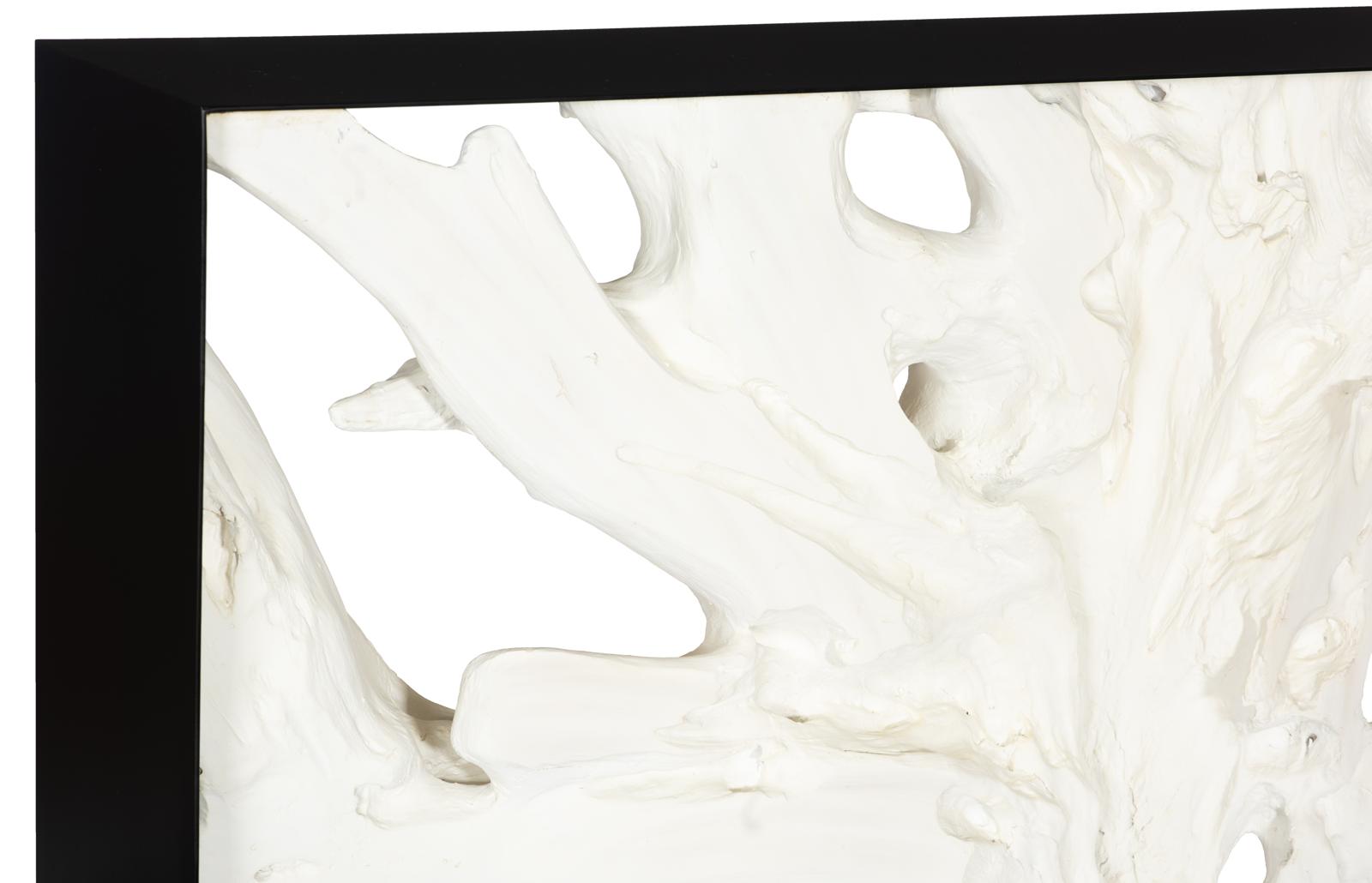 Phillips Collection Home Decor Phillips Collection Cast Root Framed Console Table, Resin, Faux Bleached