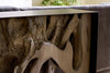 Phillips Collection Home Decor Phillips Collection Cast Root Framed Console Table, Resin, Gray Wood Finish