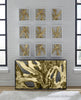 Phillips Collection Home Decor Phillips Collection Cast Root Metal Framed Console Table, Resin, Gold Leaf, SM