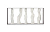 Phillips Collection Home Decor Phillips Collection Cast Women Metal Framed Console, Roman Stone