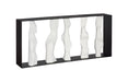 Phillips Collection Home Decor Phillips Collection Cast Women Metal Framed Console, Roman Stone