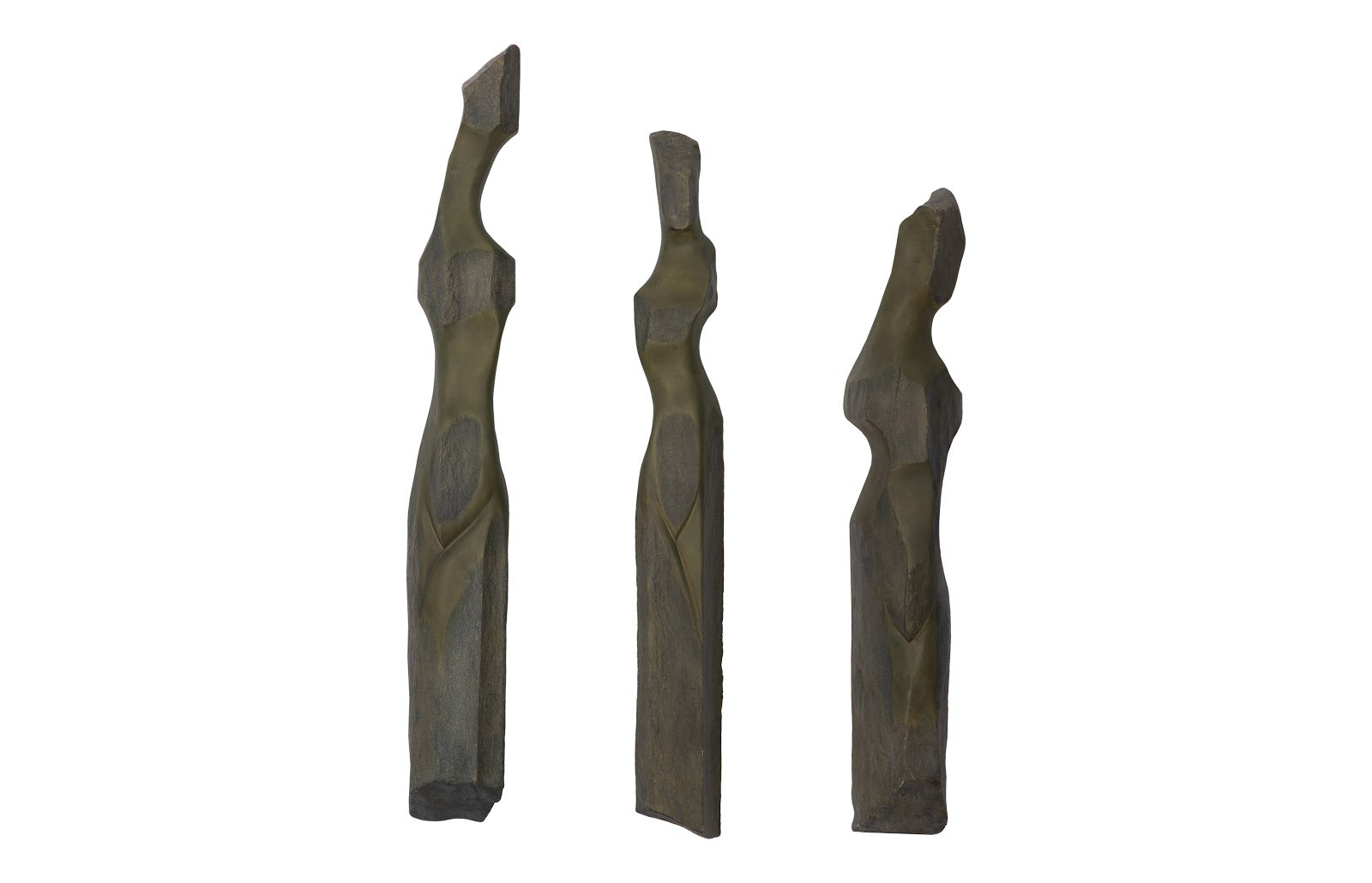 Phillips Collection Home Decor Phillips Collection Cast Women Wall Art, B, Splinter Stone Finish