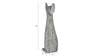 Phillips Collection Home Phillips Collection Cat Sculpture, Large, Chamcha Wood, Gray Stone Finish