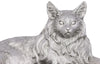 Phillips Collection Home Phillips Collection Cat Sculpture, Silver Leaf
