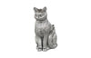 Phillips Collection Home Decor Phillips Collection Cat Sitting Sculpture, Silver Leaf
