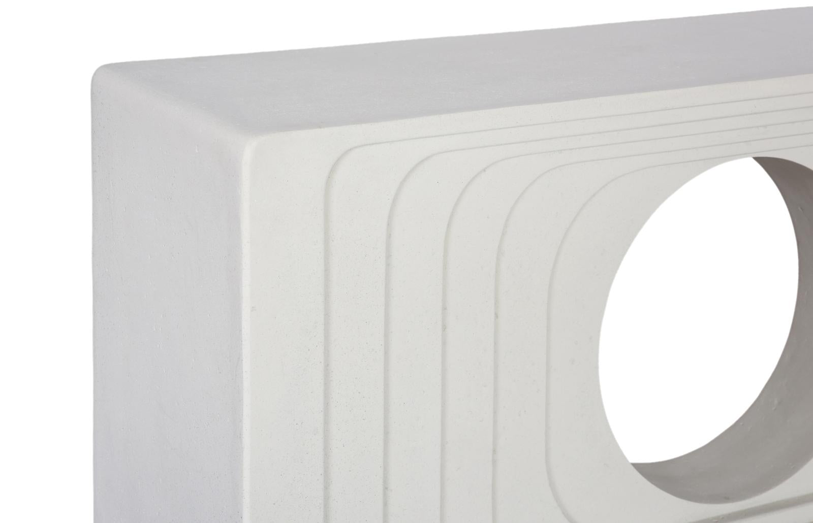 Phillips Collection Home Decor Phillips Collection Centered Console Table, Roman Stone