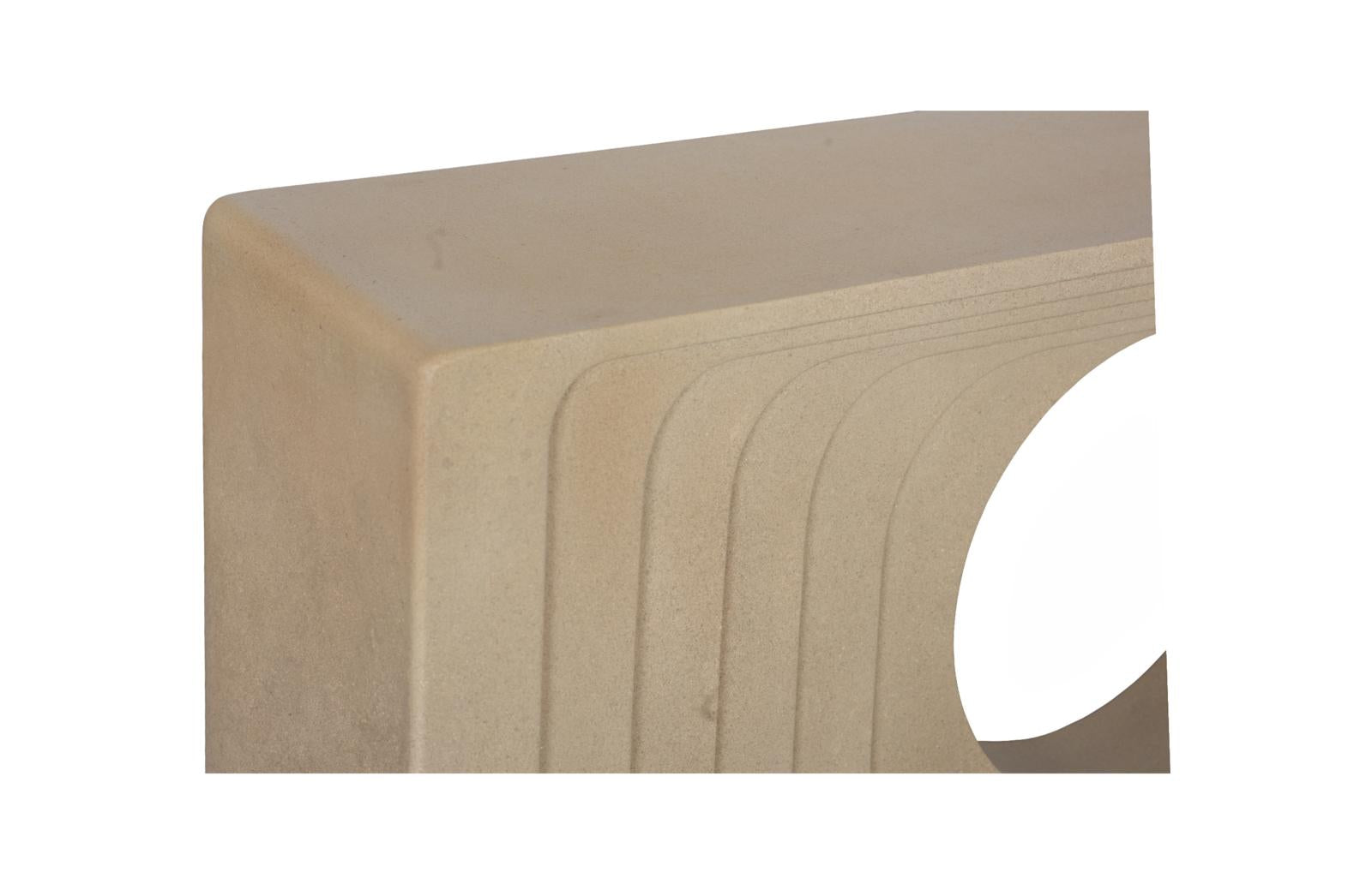 Phillips Collection Home Decor Phillips Collection Centered Console Table, Sand Dune