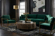 Phillips Collection Home Decor Phillips Collection Chaka Petrified Coffee Table, Mixed, With Black Legs