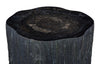 Phillips Collection Home Decor Phillips Collection Chaka Petrified Coffee Table, Rough, Black, Large