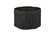 Phillips Collection Home Decor Phillips Collection Chaka Petrified Coffee Table, Rough, Black, Large