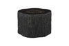 Phillips Collection Home Decor Phillips Collection Chaka Petrified Coffee Table, Rough, Black, Large