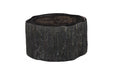 Phillips Collection Home Decor Phillips Collection Chaka Petrified Coffee Table, Rough, Black, Small
