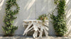 Phillips Collection Home Decor Phillips Collection Contour Cast Root Console, White Stone