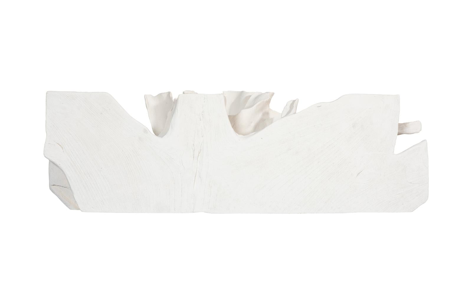 Phillips Collection Home Decor Phillips Collection Contour Cast Root Console, White Stone