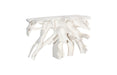 Phillips Collection Home Decor Phillips Collection Contour Cast Root Console, White Stone