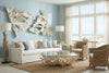 Phillips Collection Home Decor Phillips Collection Contour Cast Root Triangle Wall Art, Faux Bleached