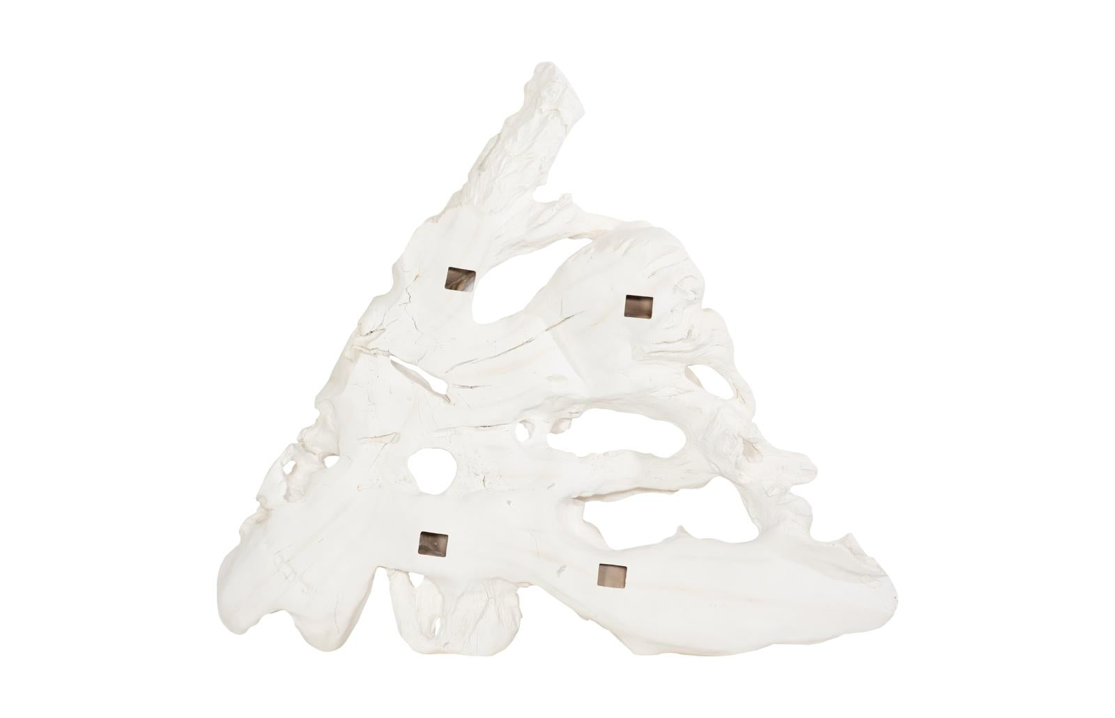 Phillips Collection Home Decor Phillips Collection Contour Cast Root Triangle Wall Art, Faux Bleached