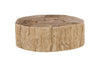 Phillips Collection Home Decor Phillips Collection Converge Petrified Coffee Table, Rough, Cream