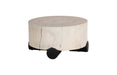 Phillips Collection Home Decor Phillips Collection Core Coffee Table, Black Base, Bleached