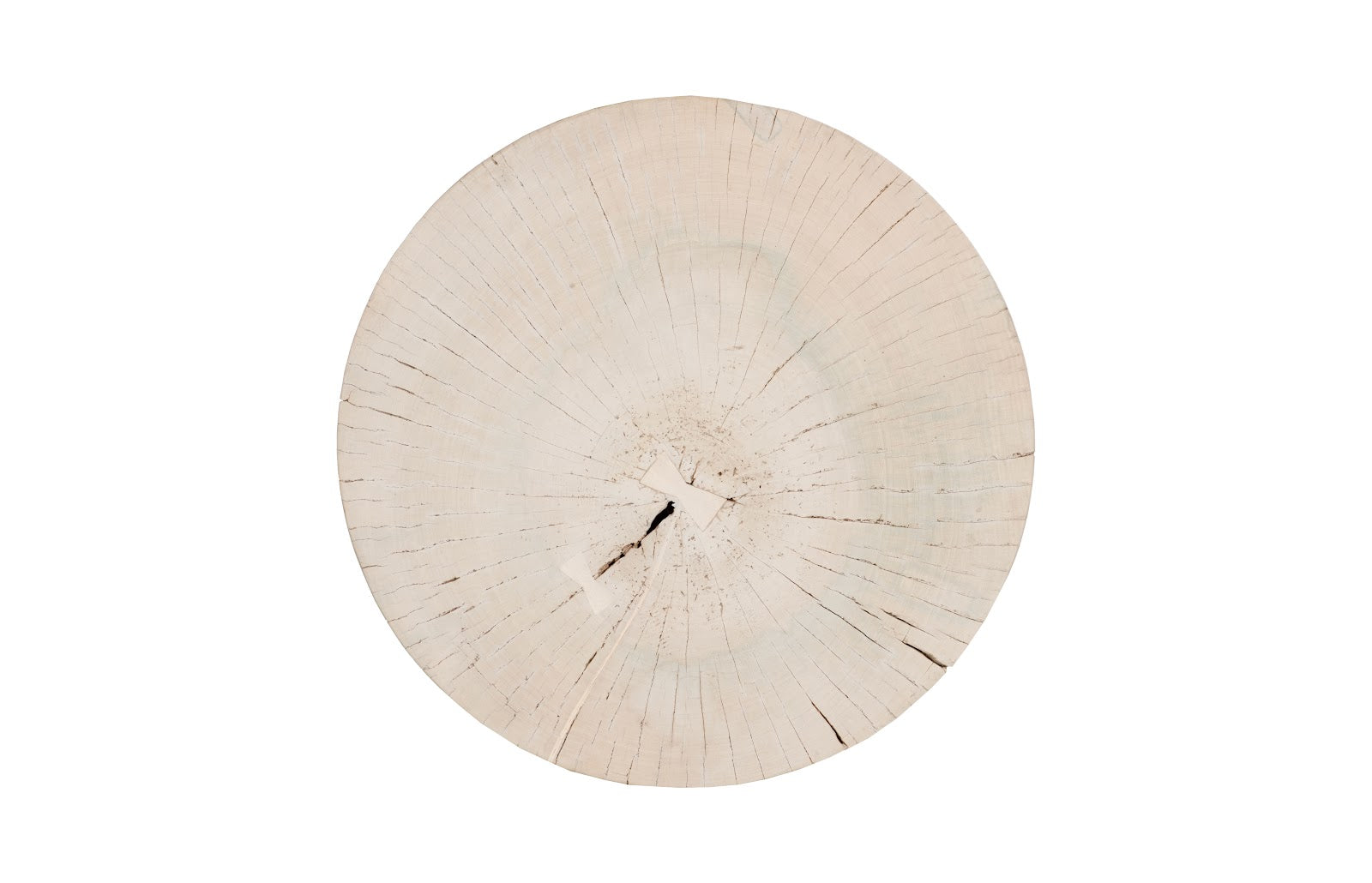 Phillips Collection Home Decor Phillips Collection Core Coffee Table, Black Base, Bleached